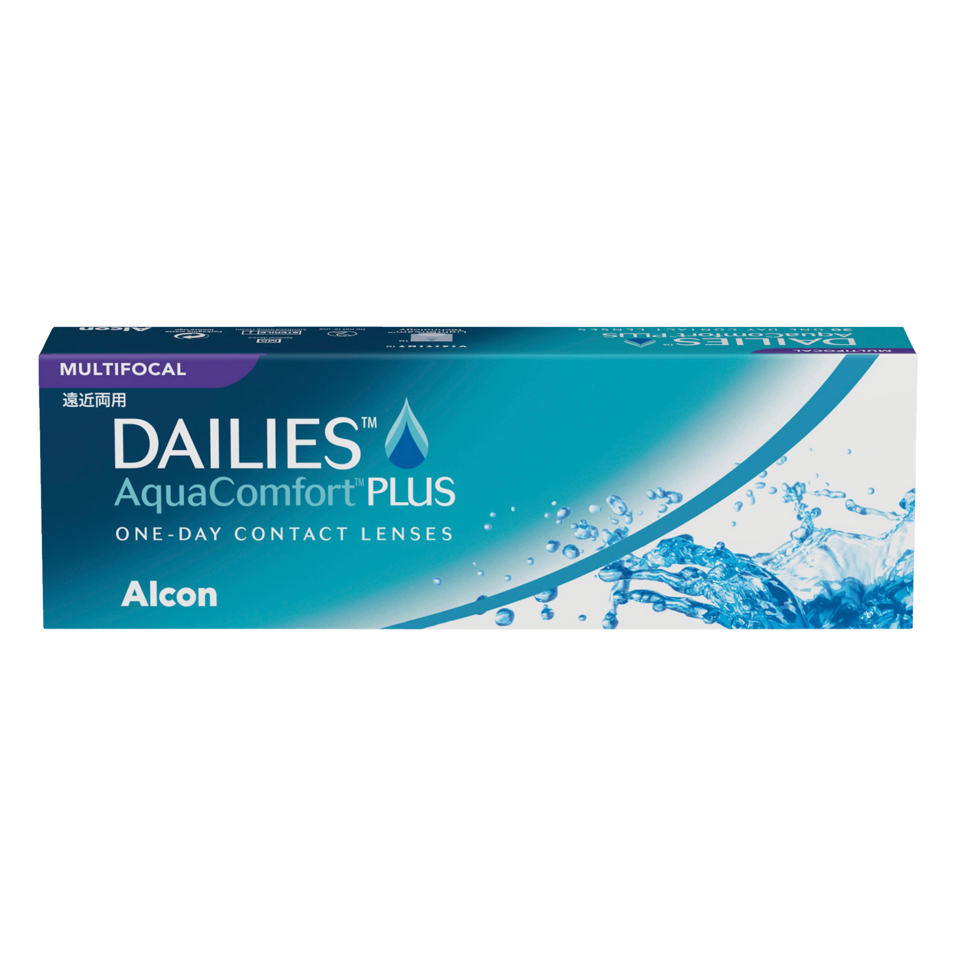 Box of Alcon Dailies AquaComfort Plus contact lenses